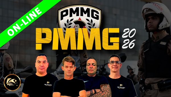 [ON-LINE] CURSO PREPARÁTORIO PMMG 2026 COMPLETO - PRÉ EDITAL