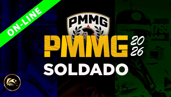 [ON-LINE] CURSO PREPARÁTORIO PMMG 2026 COMPLETO - PRÉ EDITAL